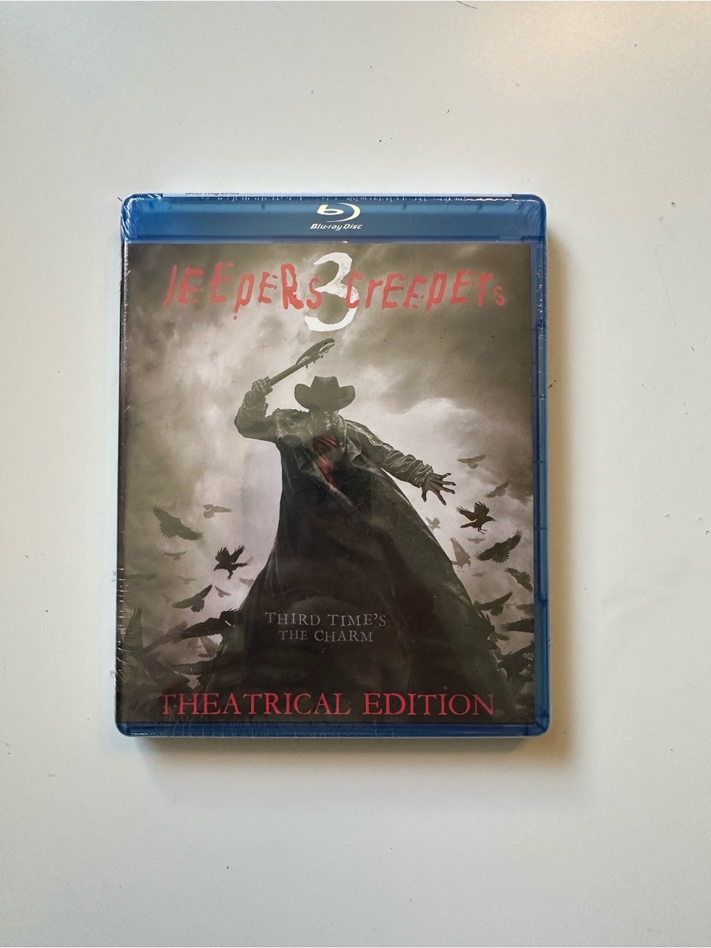 Jeepers Creepers 3 Theatrical Edition Blu-ray - Black & Red Cover